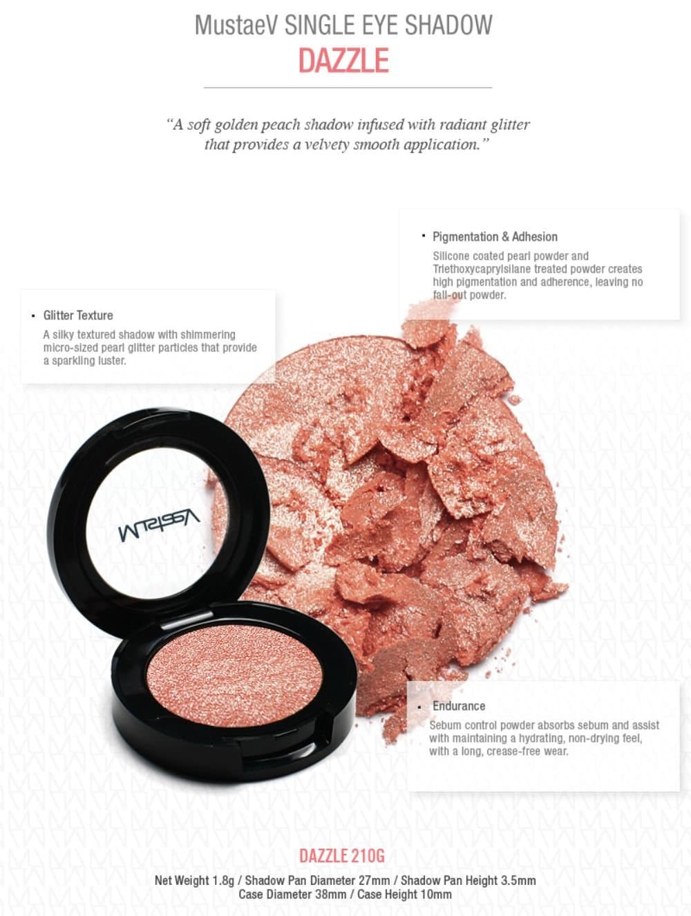 Mustaev Eyeshadow Dazzle - Image 2