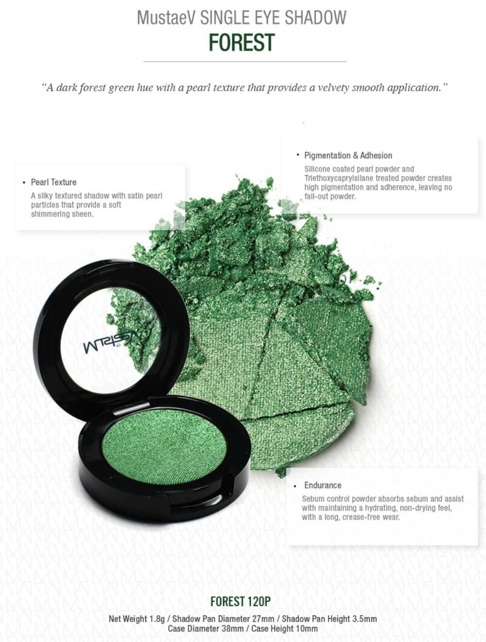 Mustaev Eyeshadow Forest - Image 2