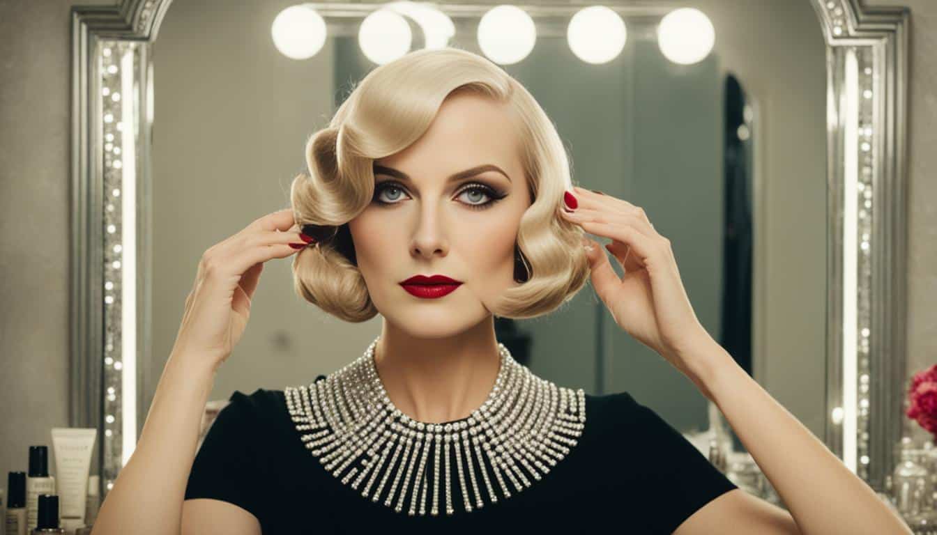 Vintage 1920s bob haircut