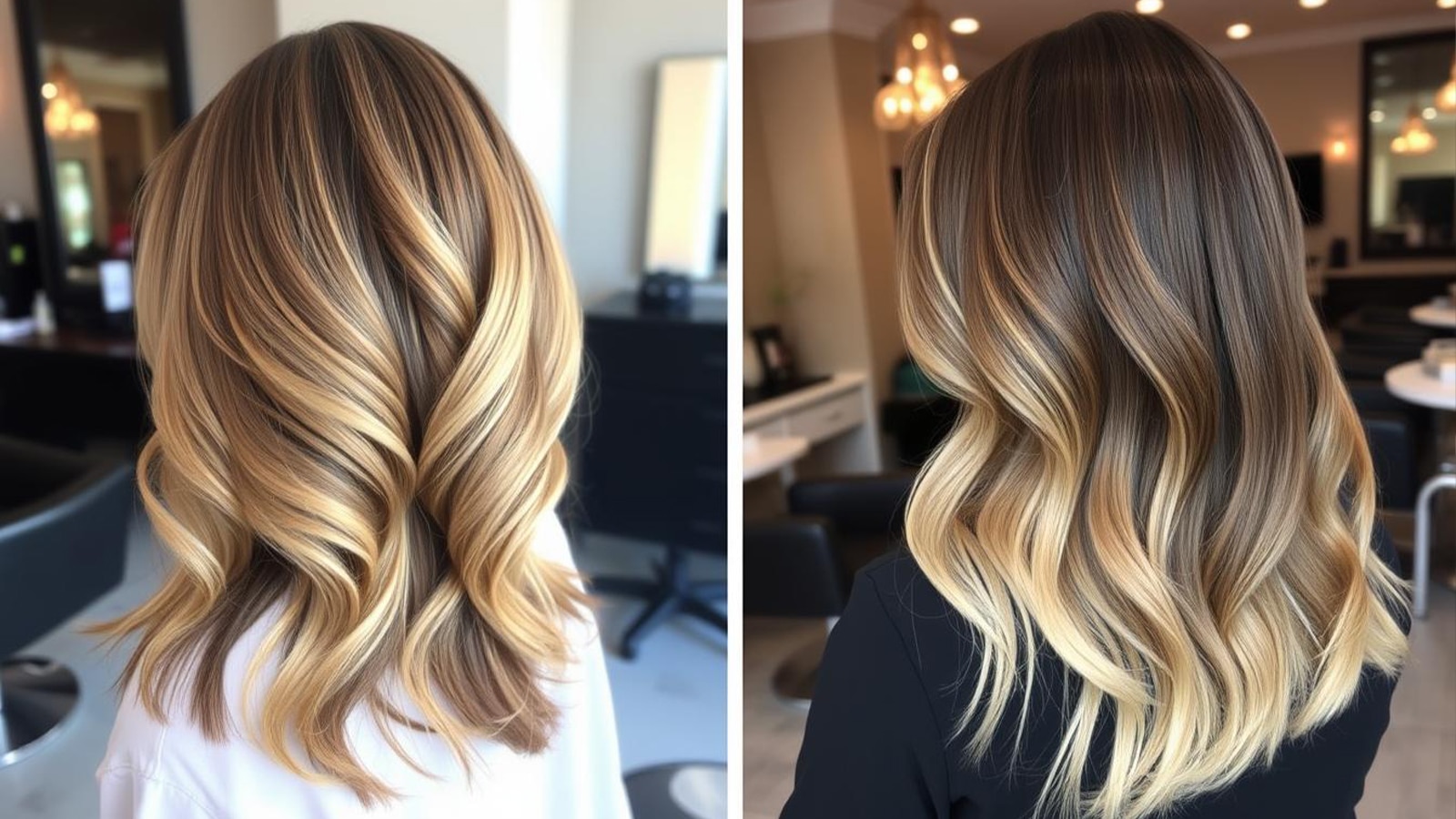 Hair Color Balayage vs Ombre