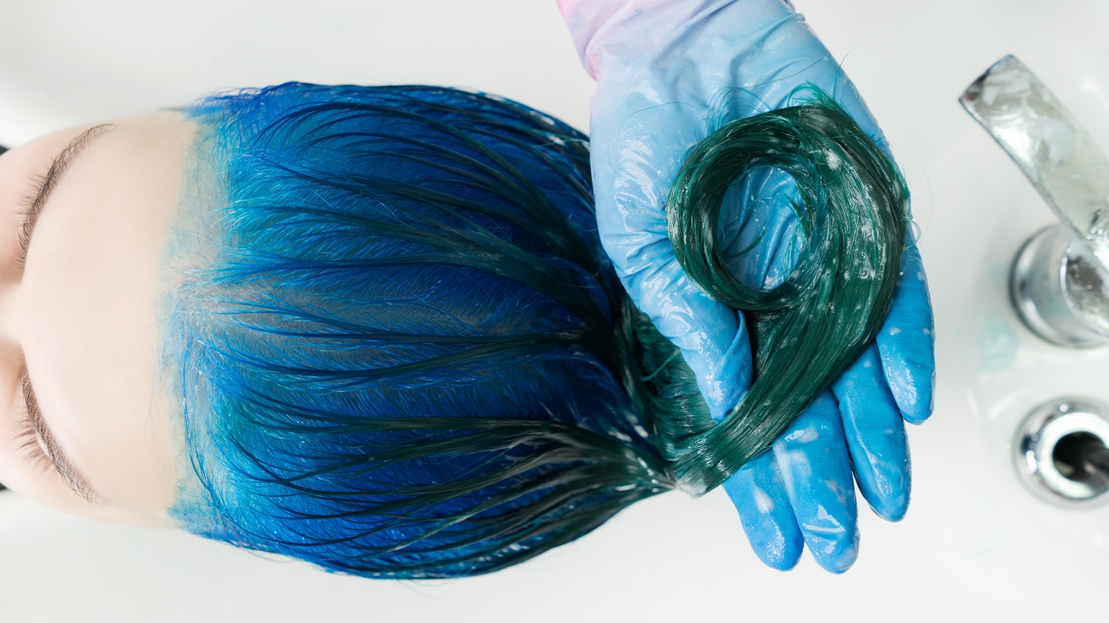 Semi-Permanent Hair Dye at the Salon