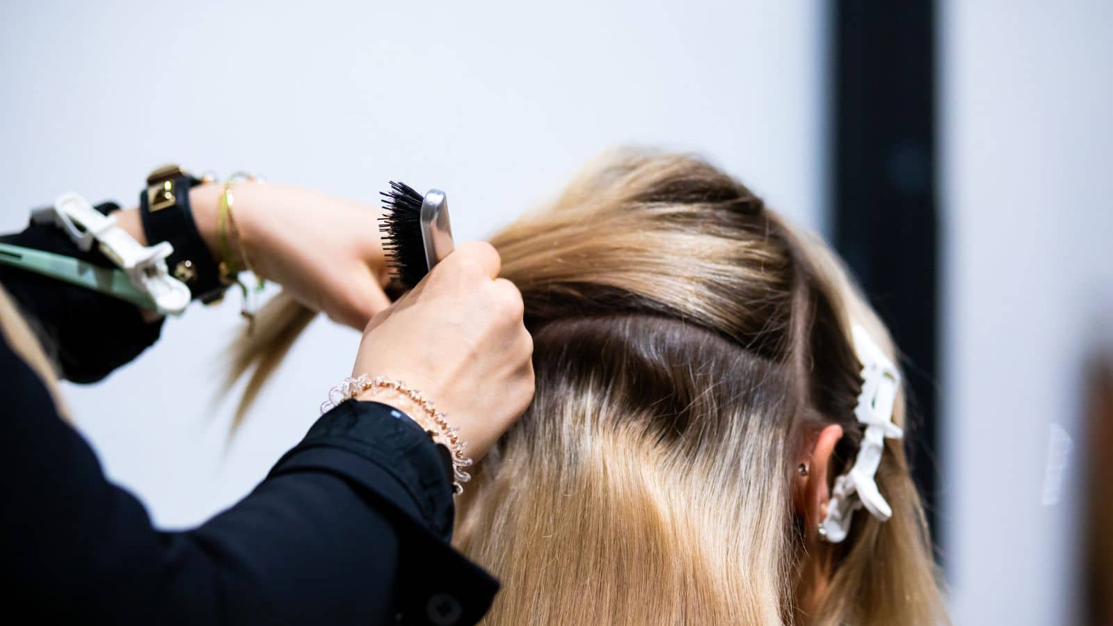 NBR Hair Extension Installation Process
