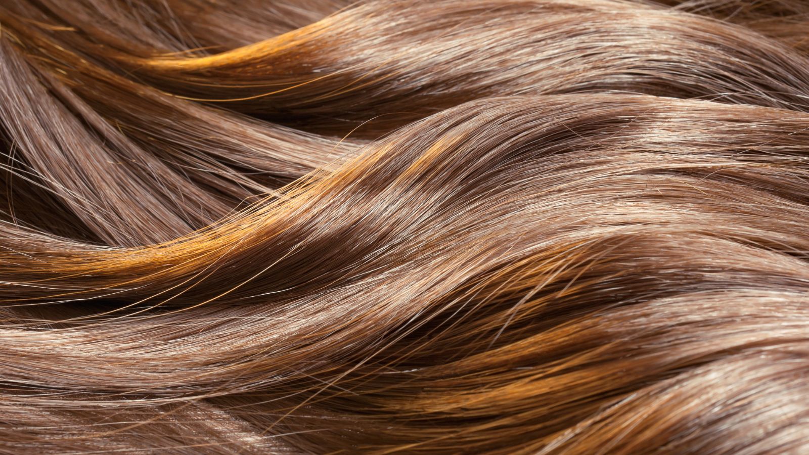 Brunette Highlight in Hair Extensions